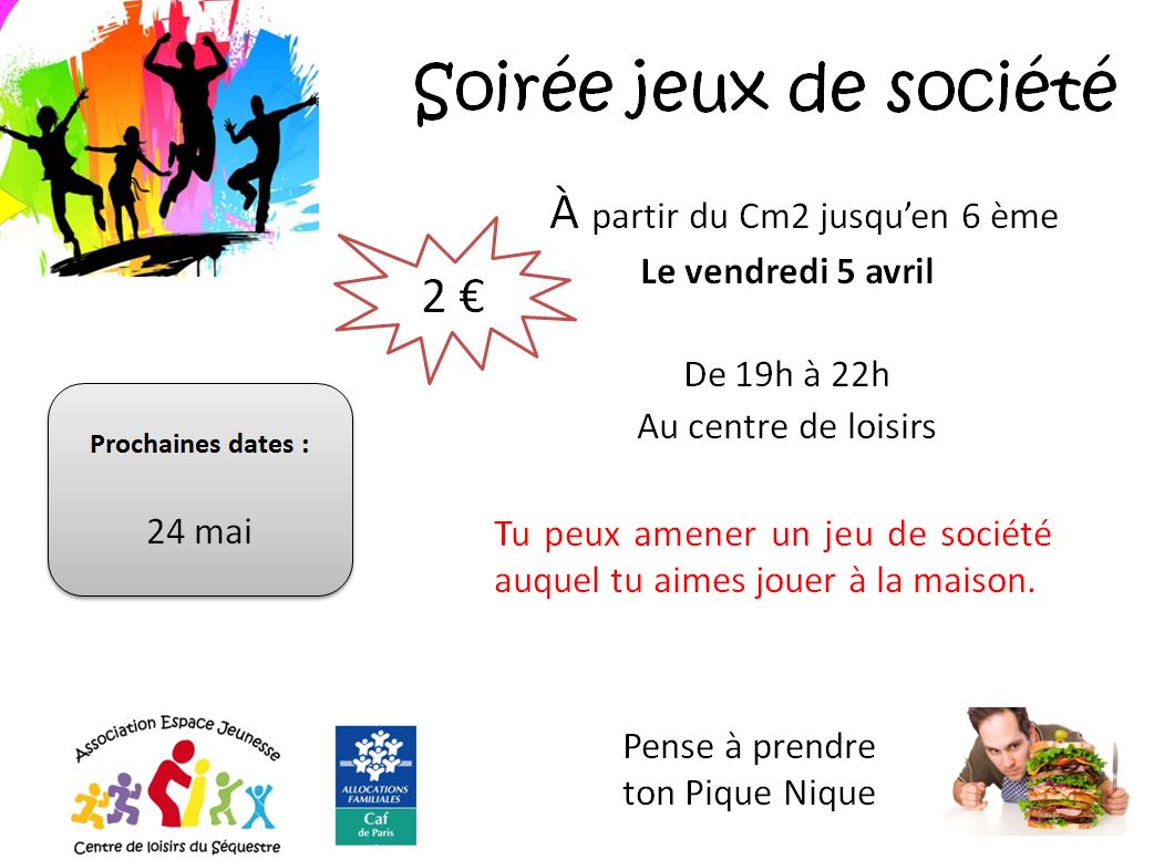 5 avril jeux société